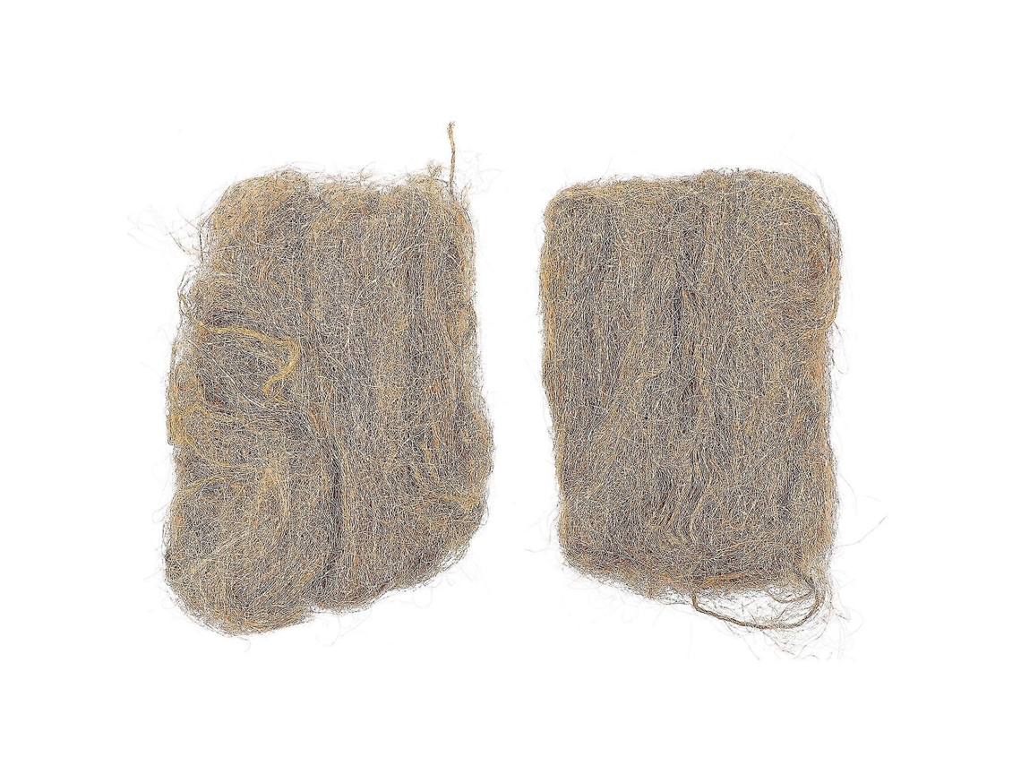 Kit con 2 herramientas de supervivencia para encender fuego, de yute y seda - Artículos para actividades al aire libre