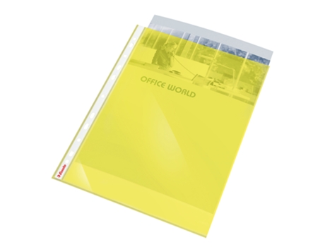Beca Catálogo ESSELTE 60 Micrones 10 Unidades (Amarillo Transparente)