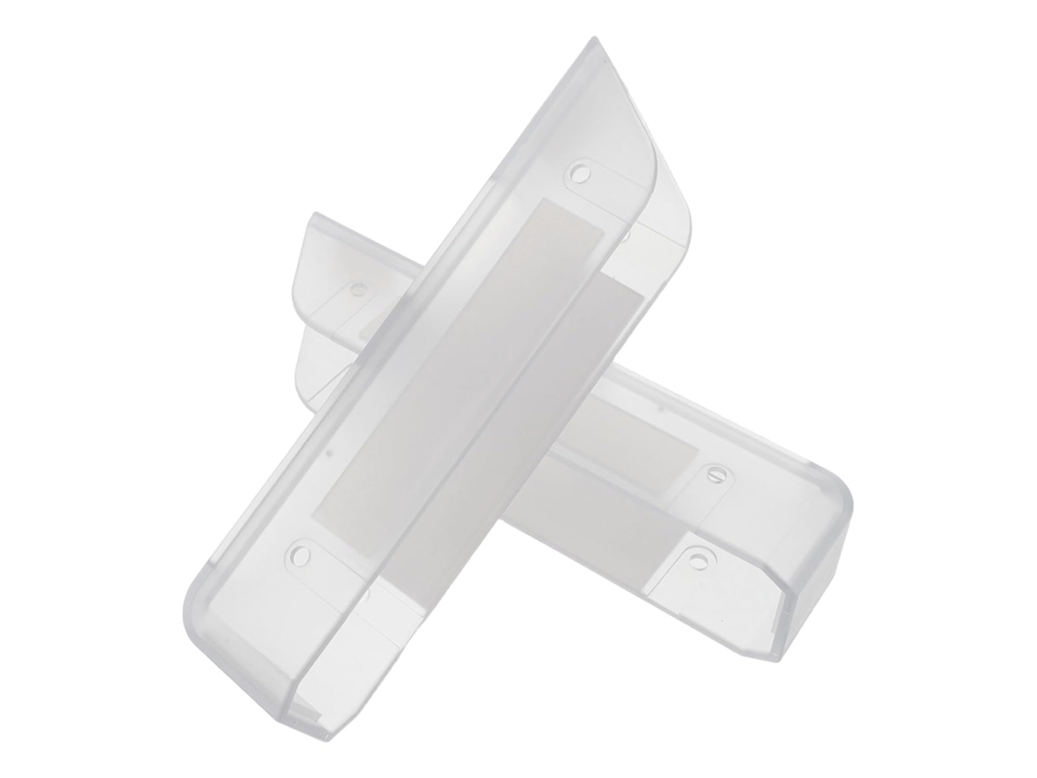 Soporte de pared acrílico para básculas digitales, paquete de 2, con adhesivos, apto para SFUSHOS