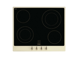 Placa de Inducción SMEG P864PO (Eléctrica - 62 cm - Crema)