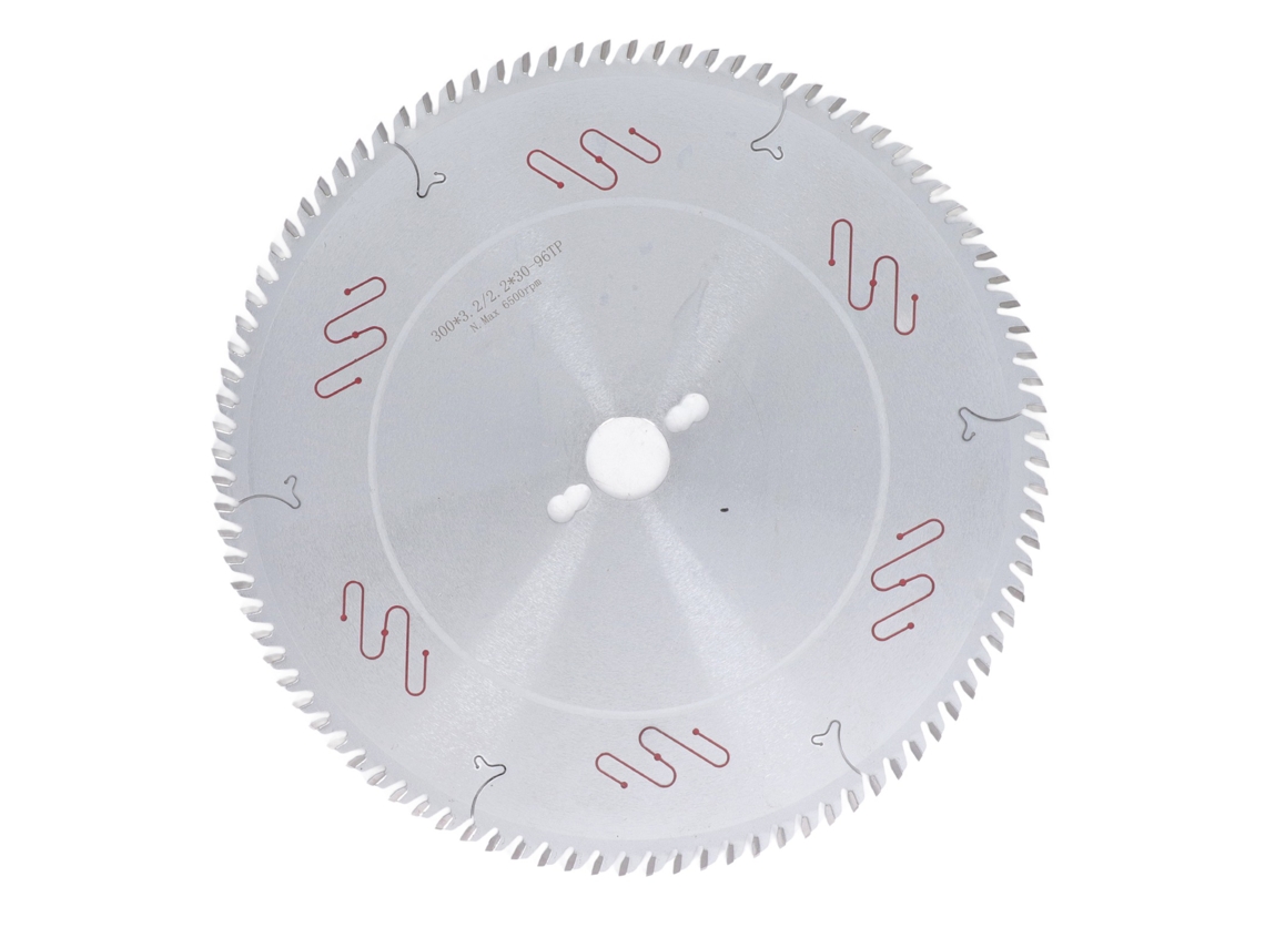 Hoja De Sierra Circular De 300 Mm Con 96 Dientes, Tct, Para Carpintería, Con Orificio De 30 Mm.