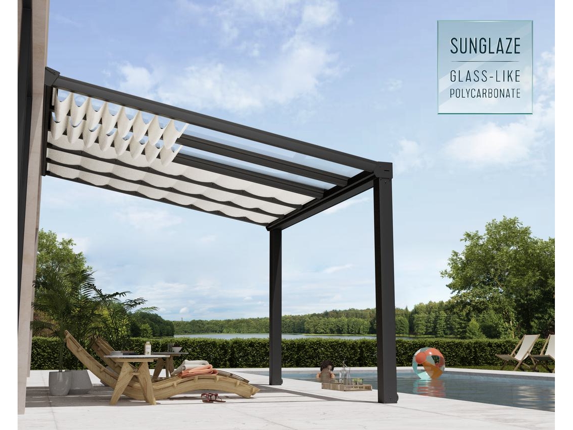 Canopia Stockholm Funda Pérgola Cortinas 3,4X3,7m Blanco
