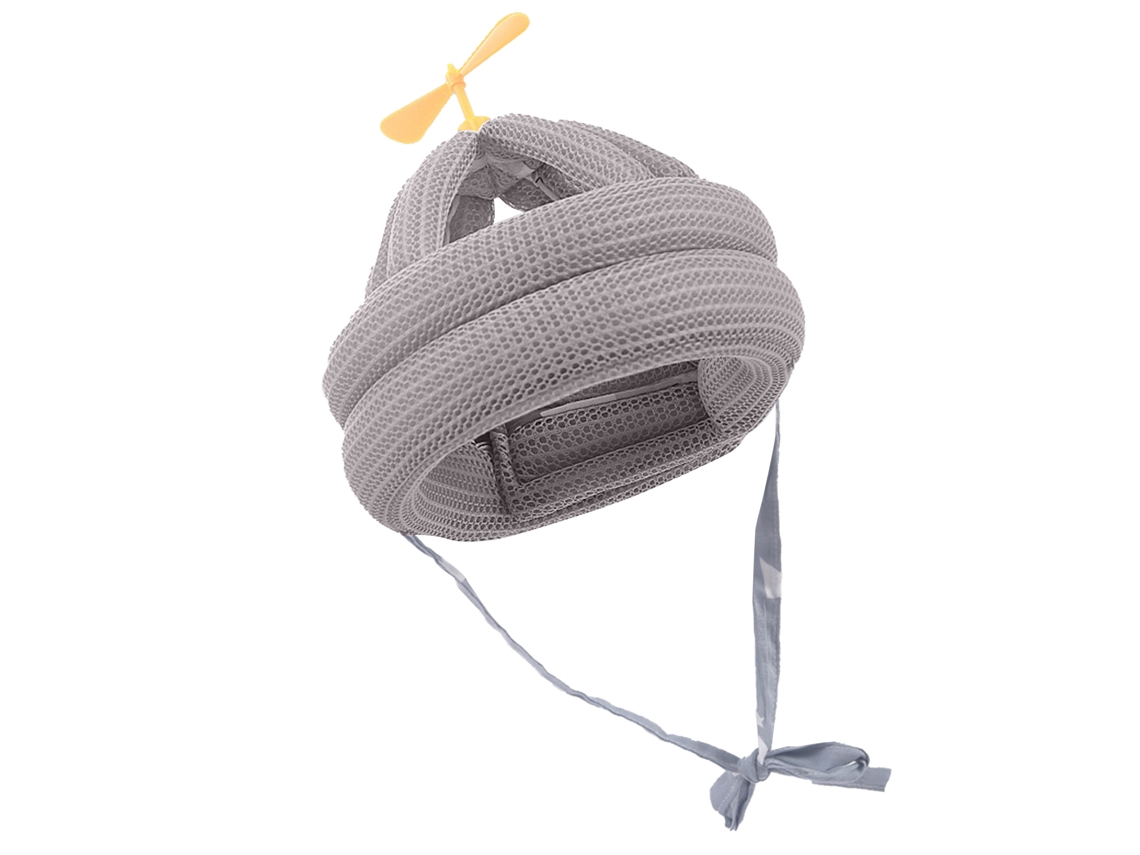 Casco De Seguridad Ajustable, Ligero Y Transpirable Para Bebés, Para Protección De La Cabeza - Gris