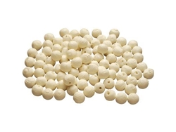 Esfera de celulosa de 30 mm de diámetro blanca - bolsa de 50