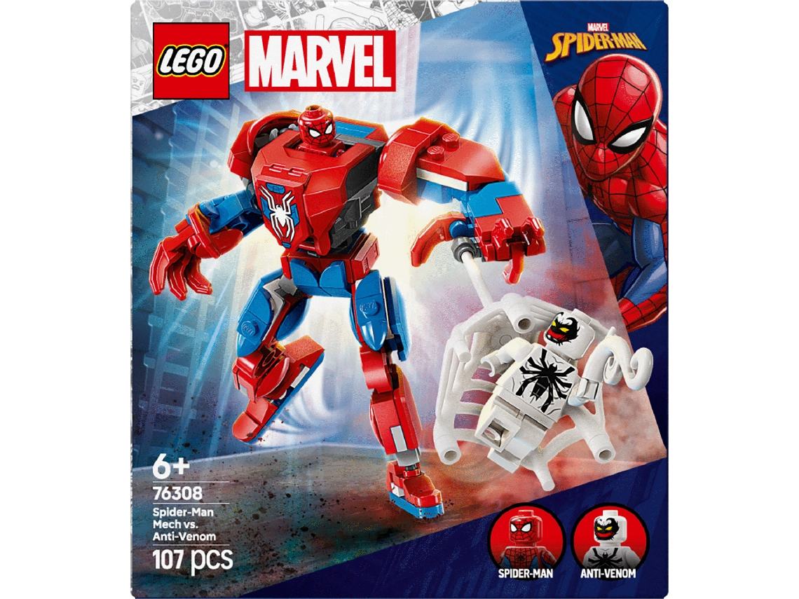 Robô do Spider-Man contra Anti-Venom - 76308 LEGO-SUPER HERO 