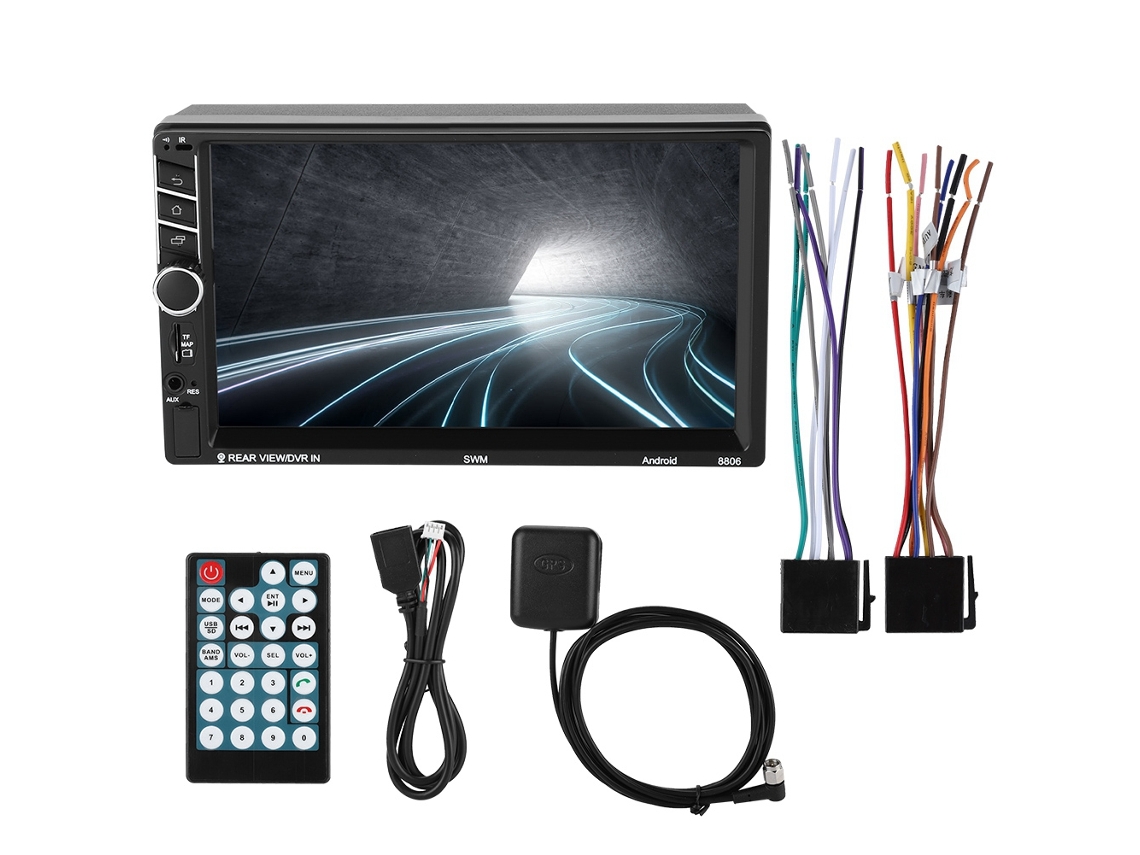 Autorradio 2DIN con GPS y Bluetooth (sin marca)