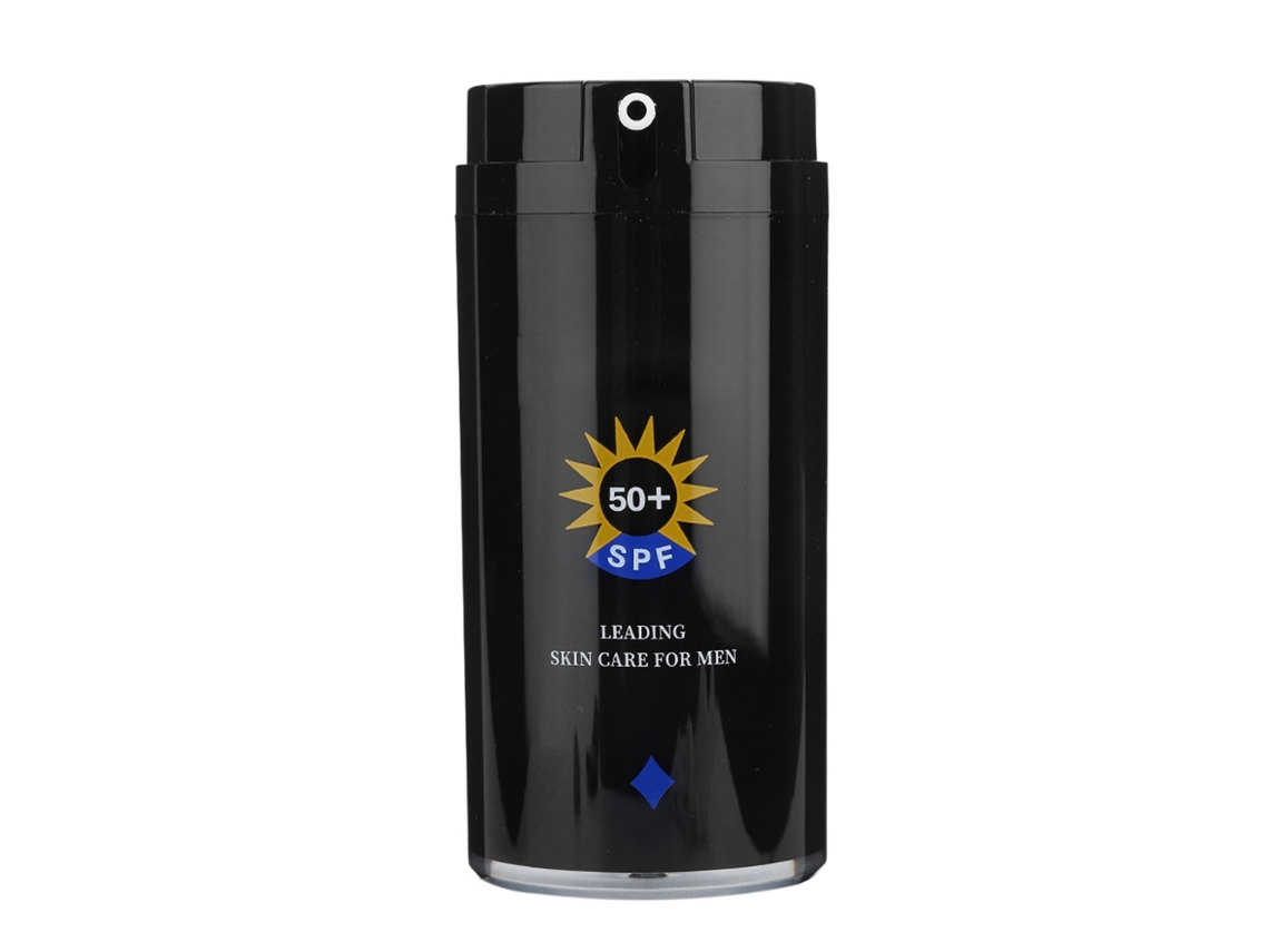 Protector solar hidratante e impermeable para hombre