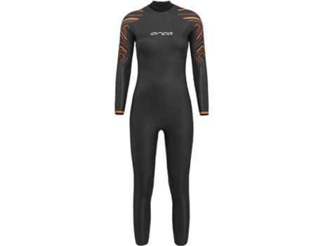 Roupa de Neoprene Feminina de Manga Comprida Vitalis Thermal Preto Lorca
