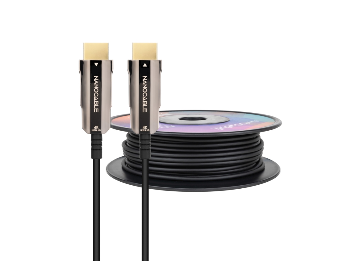 Cable HDMI NANOCABLE 10.15.2060 60 m HDMI Type A (Standard) - Negro