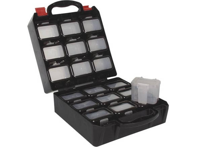 Caja para Herramientas PEREL OBB1 (18 Cajones Extraíbles)