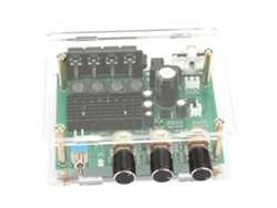 Veloriskku-placa De Amplificador Digital De Áudio De 2 Canais 80w*2 Ac12-17v/dc 12-24v