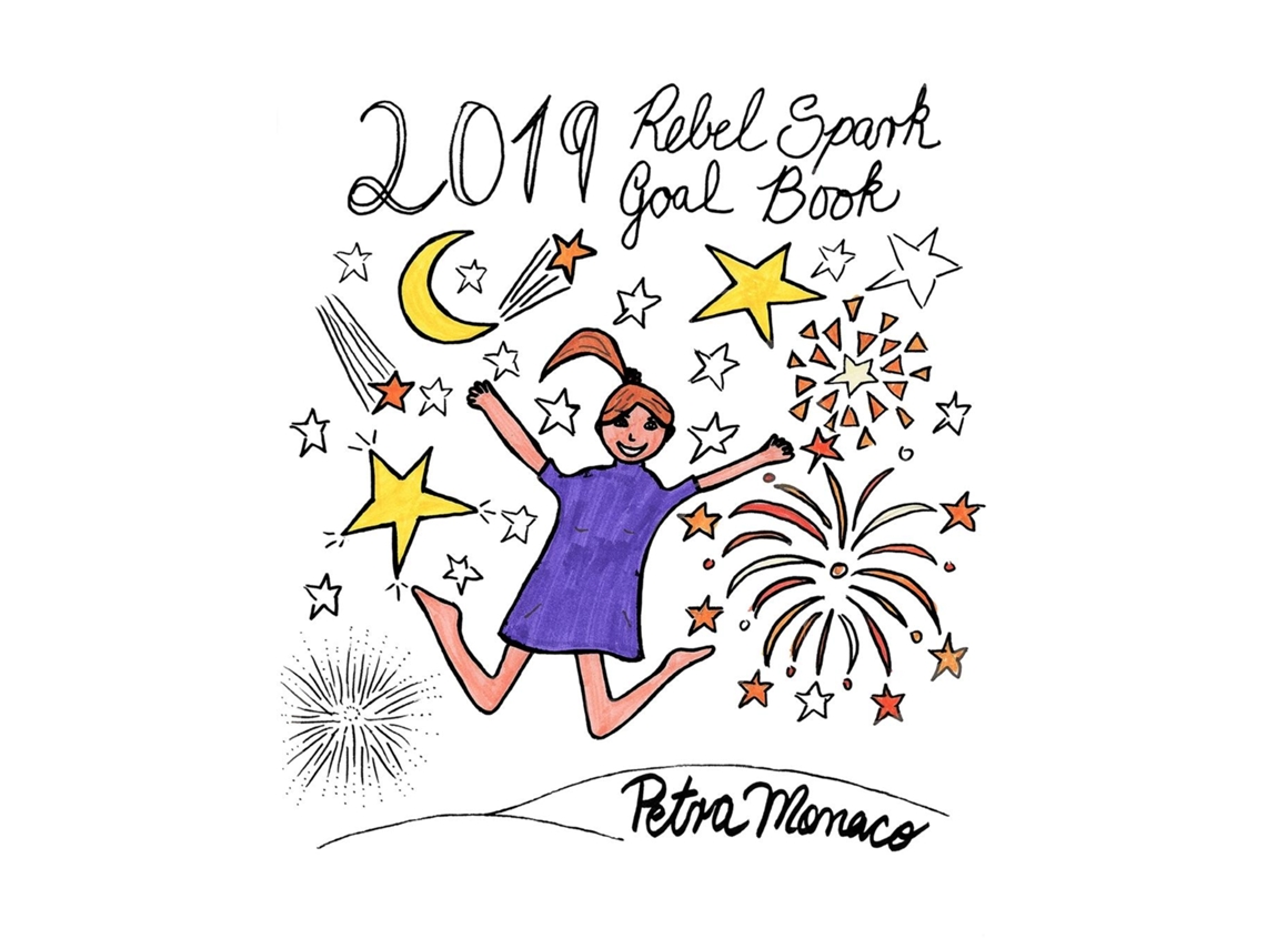 Libro 2019 Rebel Spark Goal Book De Petra Monaco (inglés)