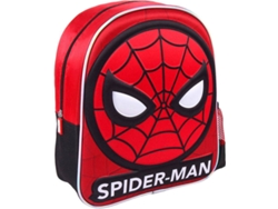 Mochila MARVEL 3D Spiderman (Rojo - Poliéster - 26 x 31 x 7 cm)