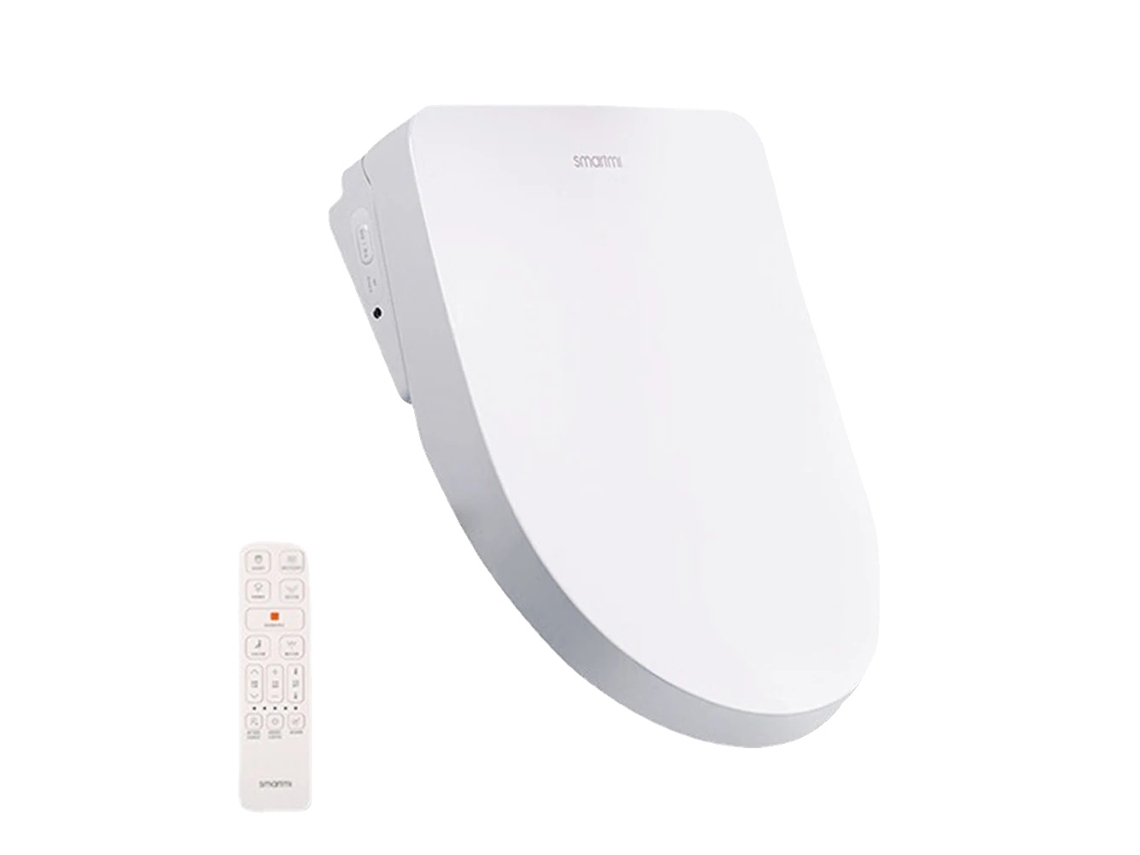 Asiento de inodoro con bidé calefaccionado inteligente, antibacteriano, 780 W de potencia