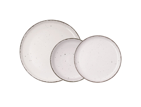 Set de Vajilla QUID Duna Beige Cerámica 12 Piezas