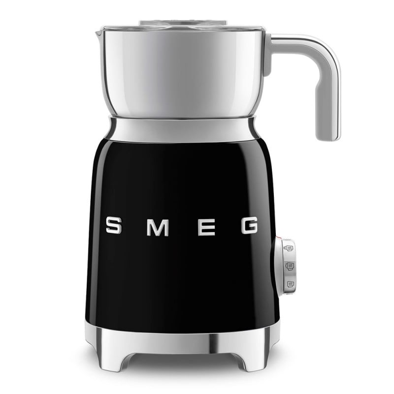 Smeg Mff11bleu Negro espumador 500w de leche con sistema capacidad recipiente 600 ml para 250gr 8