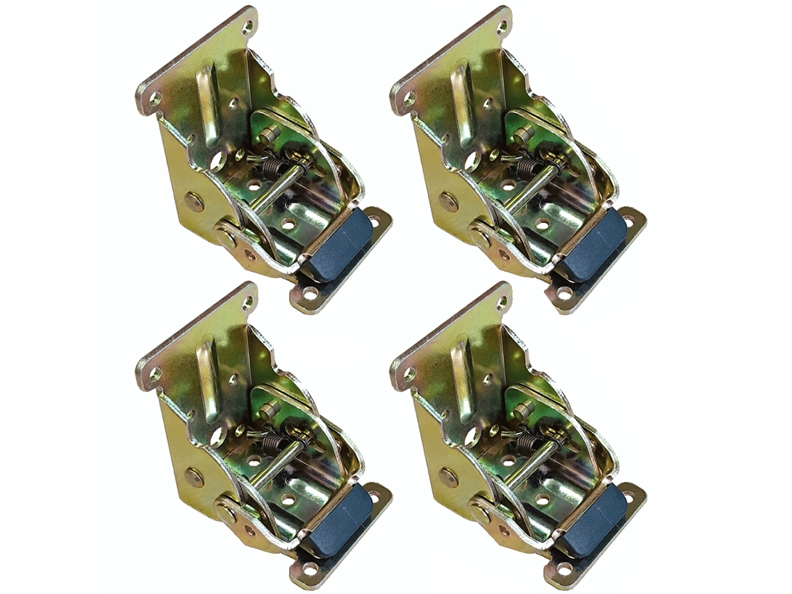 4 Bisagras Plegables De 90 Grados Para Patas De Mesa Con Cierre Automático
