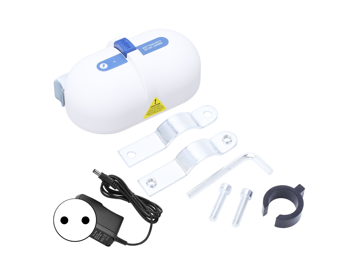 Válvula De Agua Inteligente Wifi Con Temporizador Y Apagado Automático (1-1,25 Pulgadas) Y Control Mediante Aplicación (ue).