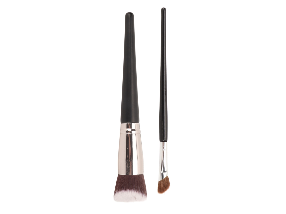Brochas para el contorno de la nariz para una aplicación de maquillaje suave