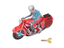 Juguete Clásico De Motocicleta De Metal Con Engranajes Y Resorte, Ideal Para Coleccionar Por Niños Y Adultos.