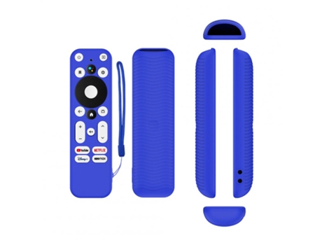 Funda protectora para mando a distancia para Android TV 4k Uhd Streaming Devic Blue