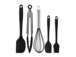 Juego De Utensilios De Cocina De Silicona - Herramientas Para Hornear - 5 Piezas JEIIBRZUI