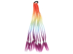 Cola De Caballo De Dreadlocks Sintética Peluca Para Cosplay, Colorida Y De Alta Calidad, Ideal Para Fiestas, Halloween Y Uso Diario