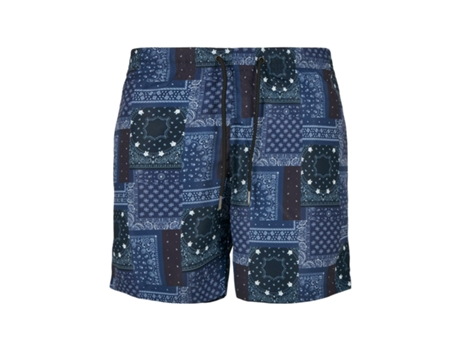 Pantalones Cortos de Baño para Hombre de Playa URBAN CLASSICS (3XL - Azul)
