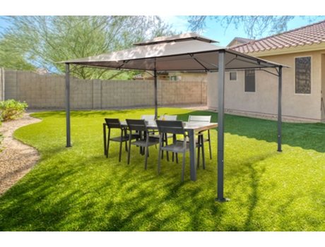 Cenador de jardin SAO 400S300 Beige