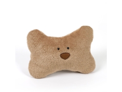 Almofada De Carro Urso Fofo De Pelúcia Macia Confortável Apoio Cervical Lombar Para Motoristas Interior Marrom