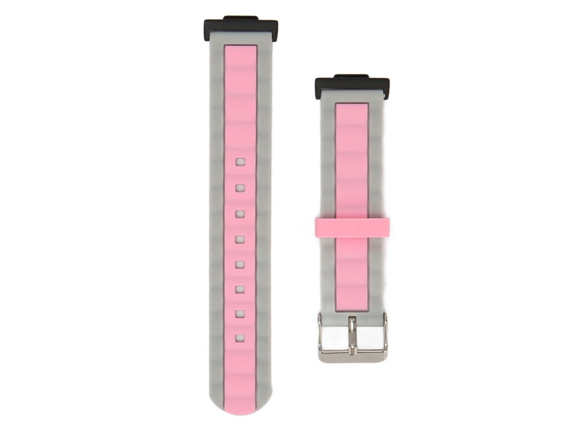 Correa De Silicona Para Reloj Watch Fit 2 Gris Rosa