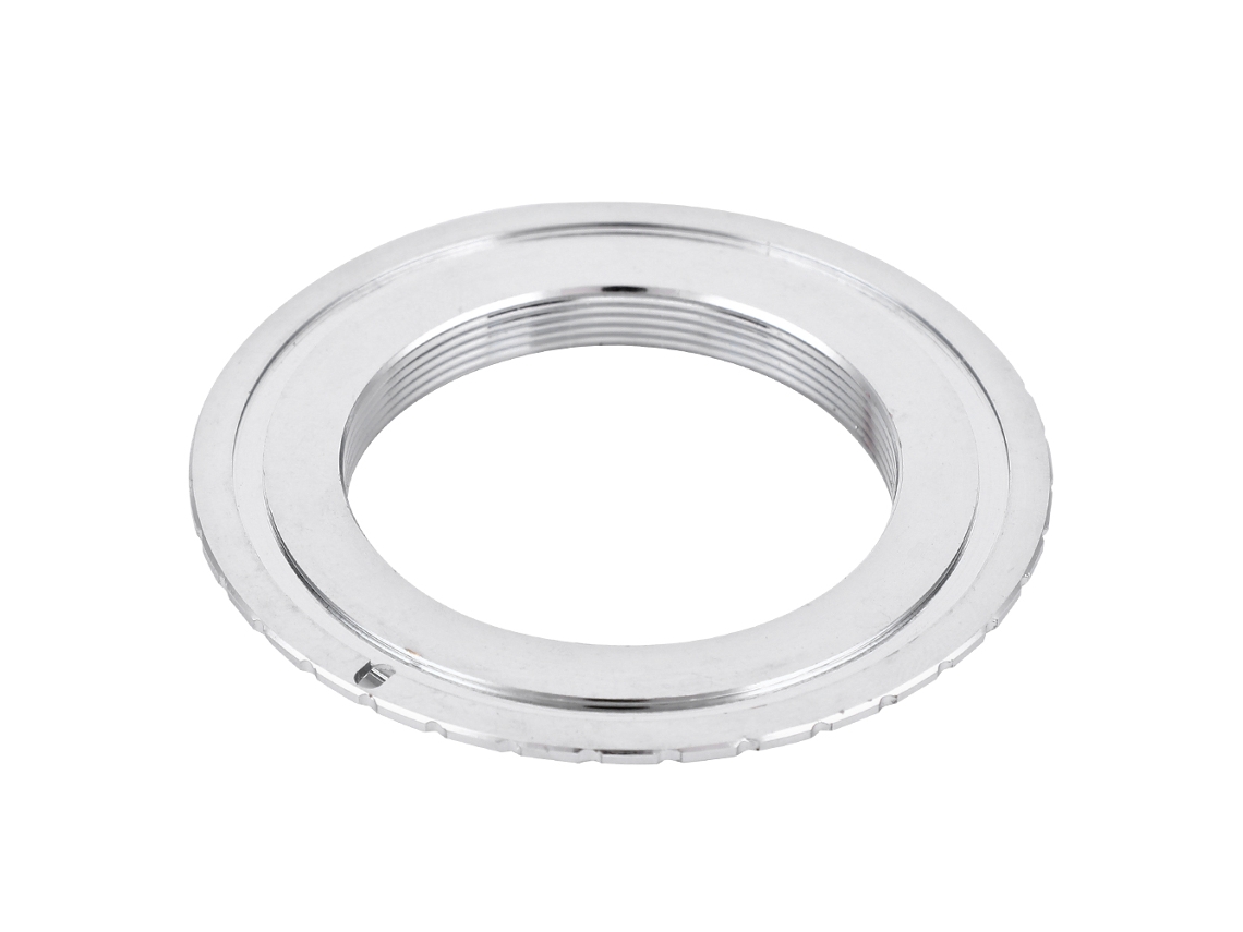 Anillo Adaptador De Montura Metálico M42-eos Para Lentes M42 En Cámaras Canon Eos