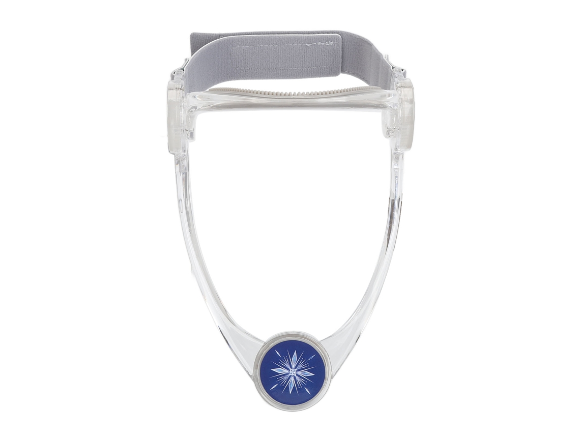 Cuello Cervical Ajustable Transparente Para Adultos Con Diseño Ergonómico Y Soporte Suave