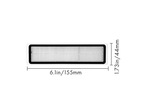 10 peças para kit de filtro dreame l10pro d9 hepa acessório para aspirador de pó
