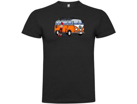 Camiseta de Hombre para Esquí KRUSKIS Hippie Van Negro (M)