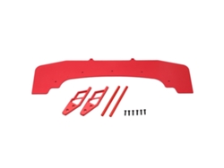 Parachoques Delantero Arrma Rojo 1/7 1/8 De Aluminio, Resistente A Los Arañazos, De Acero Inoxidable Duradero, Fácil Instalación. Accesorios Para Coches Rc.