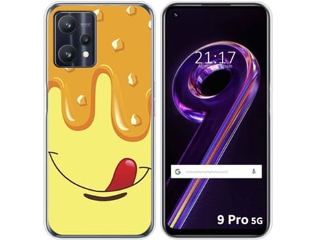 Carcasa para Realme 9 Pro 5G TUMUNDOSMARTPHONE Dibujos Helado Vainilla Multicolor
