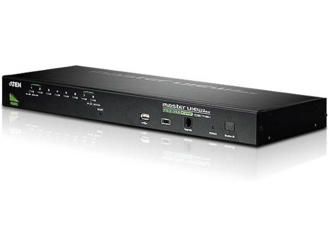 Switch KVM ATEN CS1708A en Negro