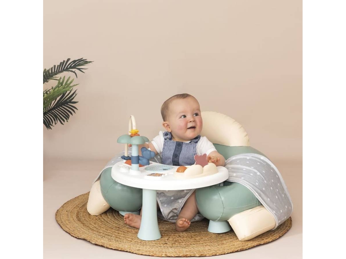 Smoby Asiento inflable mesa actividades 3 en 1 Little Smoby Cosy