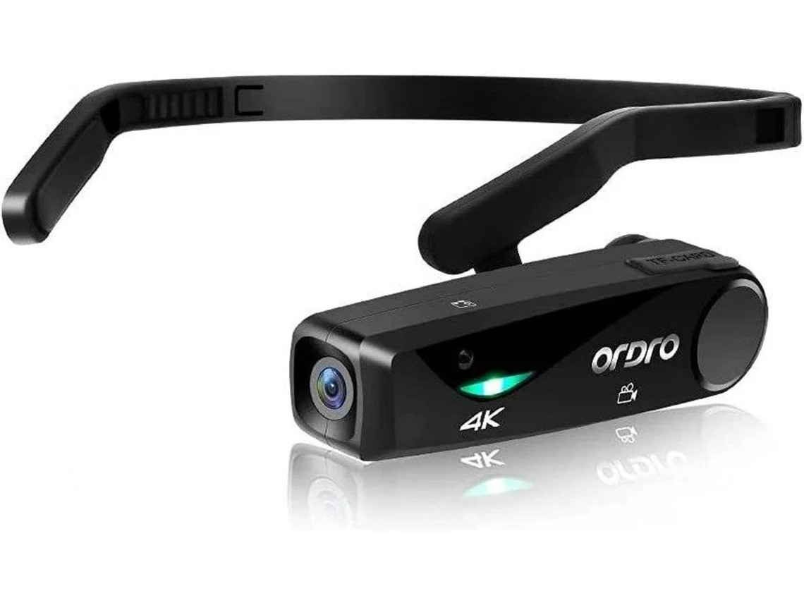 Cámara de video EP6 4K con cabezal ligero, videocámara Full HD 1080P a 60 fps, grabadora WiFi para vlogs de YouTube con control remoto, Bestvite (negra)