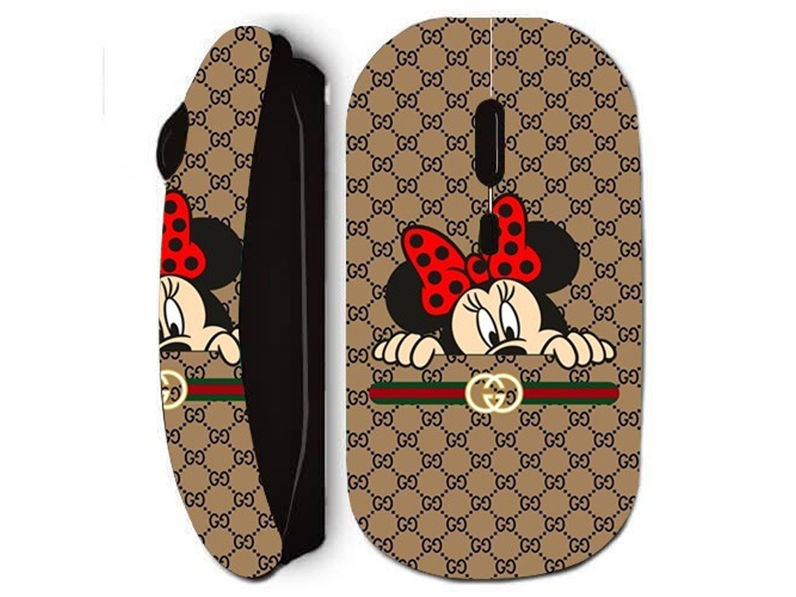 Ratón inalámbrico negro Gucci Maniacase Minnie Mouse