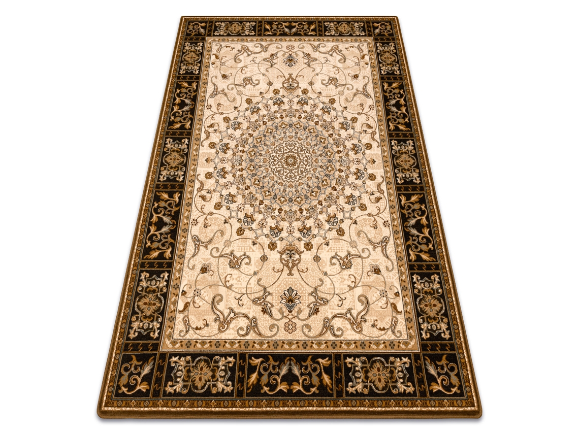 Alfombra de Lana Superior Wiedeński Marrón (170 x 235 cm)