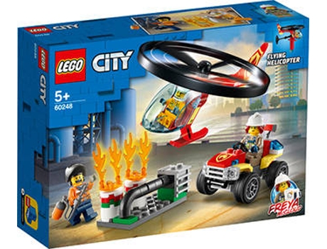 LEGO City: Lucha Contra Incendios de Helicóptero (Edad Mínima: 5 - 93 piezas)