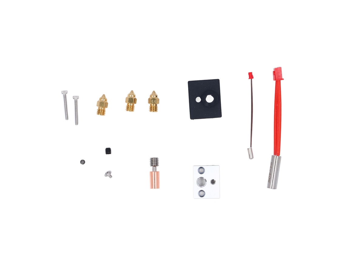 Kit de bloque calefactor para hotend de extrusora, 300 °C | Sin marca
