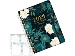 Agenda 2025- Livro De Compromissos| Dezembro De- Diária Com Bloco De Anotações A5, Acadêmica Para Trabalho E