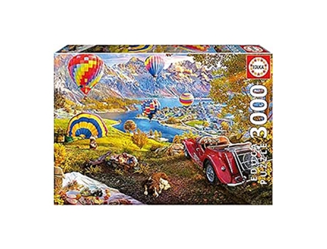 Puzzle 3000P El Valle de Los Globos Aerostaticos EDUCA