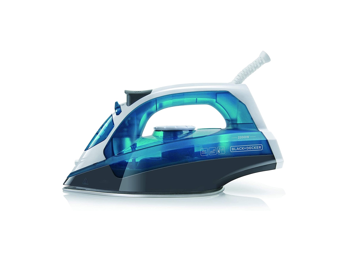 Plancha de Vapor BLACK+DECKERR Bxir2200E a Vapore Piastra Acciaio Blu