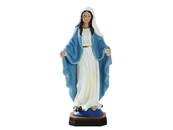 Estatua De Resina De La Virgen María, Adorno Religioso Cristiano, Decorativo Para El Hogar.