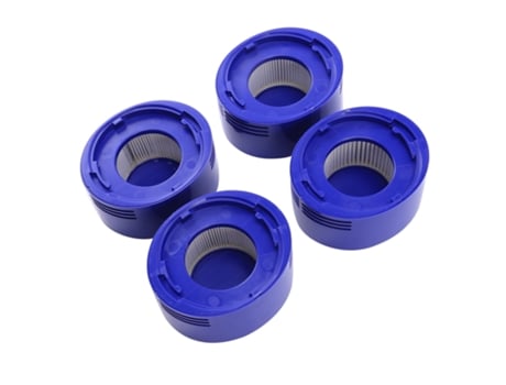 Paquete de 4 repuestos de postfiltros HEPA compatibles con accesorios para aspiradoras inalámbricas Dyson V8 V7
