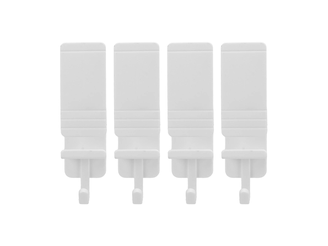 4 ganchos para baño con buen agarre, impermeables, antideslizantes, artículos muy útiles para la cocina, la sala de estar y el dormitorio.